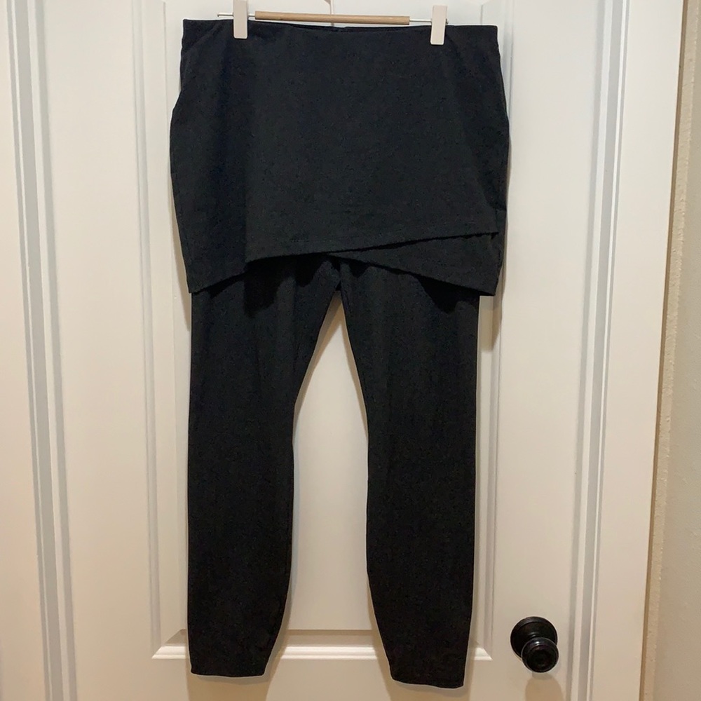 CAbi M’leggings in dark heathered gray